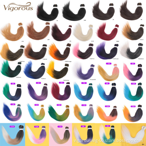 Wholesale Cheap Vendor Hair Extension High Quality Raw Material Ombre Jumbo Easy Braid Synthetic Hair For Braiding